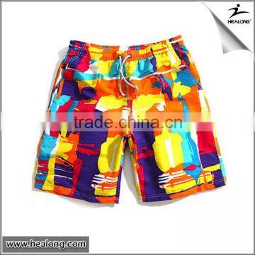 2015 summerhot digital printing beach shorts for men