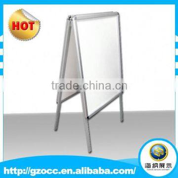 High quality ad poster stand display for wholesale