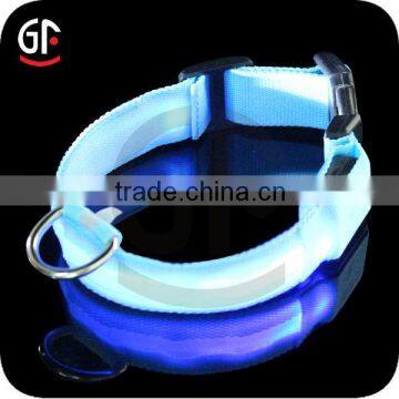 China Wholesale Webbing Dog Bows Led Pet Collar