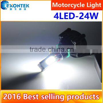 Motorcyclemotive parts 4LED LED Replacement Headlights for motorcycle parts 24W Top level quality best price