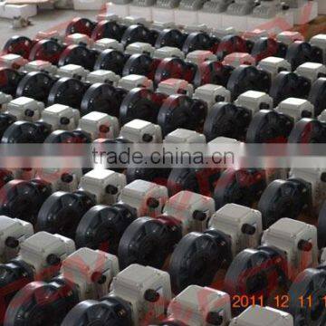 Wafer Type Plastic Upvc 24v on off Electric Pipe Butterfly Valve photo-6