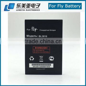 BL 3816 3.8V fly model battery replacement promotion accu batteries for Fly