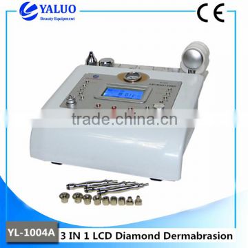 3 IN 1 LCD diamond dermabrasion Ultrasonic beauty machine