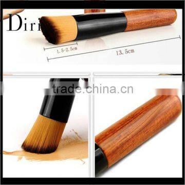Middle Size Wood Handle go Pro Makeup Brush photo-3