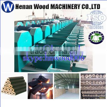 Easily handling charcoal briquette machine