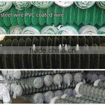 vast cheap galvanized iron chain link fence/Hot-dip Galvanized chain link fence fabric