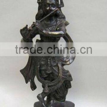 Krishna Brass Statue, Religious Statues, Decoration Statues