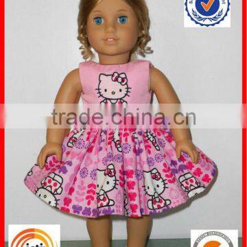 Beautiful Hello Kitty Dress Fits 18" American Girl Doll Clothes