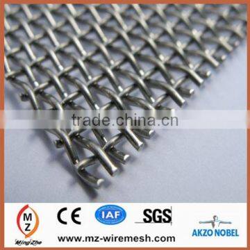 pvc coated crimped wire mesh/ mine seiving mesh Barbecue crimped wire mesh