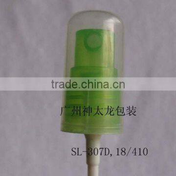 plastic water mist sprayer pump 18/410