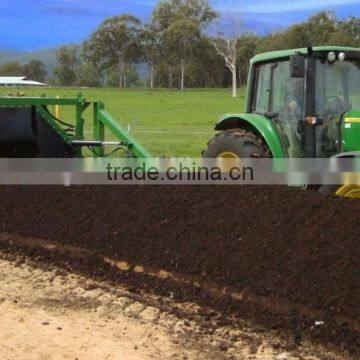 Top Quality New Design Tractor PTO Towed Hydraulic Compost Turner Windrow Turner Windrow Mixer With CE Cetification photo-2