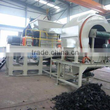 tyre recycling machine