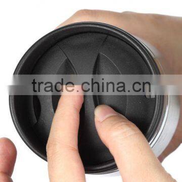 High Grade Double Wall 500ml Stainless Steel Thermos Vacuum Travel Mug photo-2