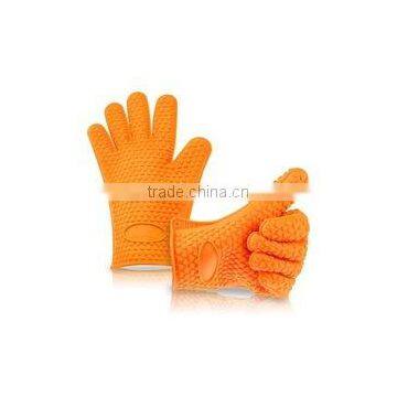 High Quality Food Grade Heat Resistant Silicon BBQ Glove