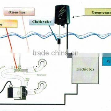 Small Portable 300 Mg/h Water Ozone Generator for SPA photo-6