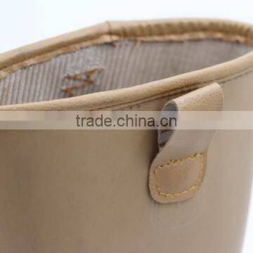 Mens Pvc Waterproof Fur Interior Winter Snow Rain Boots Insulated photo-4