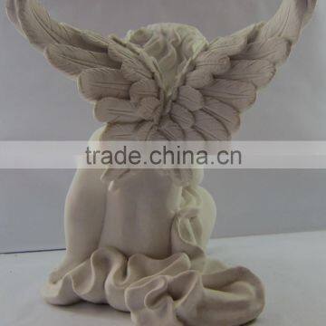 New Arrival Resin Religious Little Angel Statue photo-3