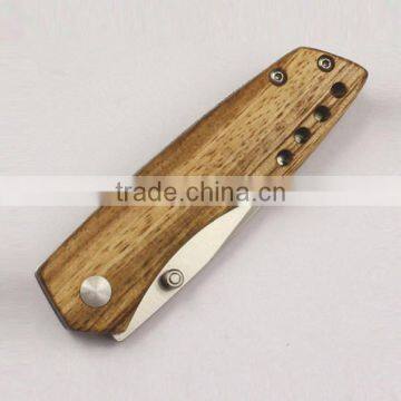 High Quality Zebra Wood Handle Knife, Multi Function Outdoor Knife photo-3