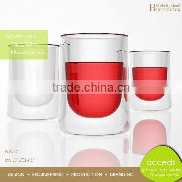 Personalized Eco-Friendly Mouth Blown Funny Beer Glass photo-4