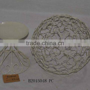 Round Wire Candle Lamp photo-2