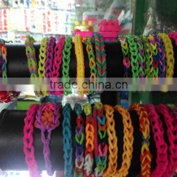 Wholesale DIY novelty loom bands as kids gift