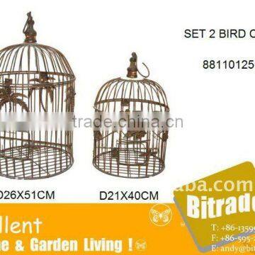 Metal bird cage