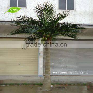GNW APM010-2 12ft High Artificial Coconut Tree Silk Leaves For Park Landscaping Decoration photo-2