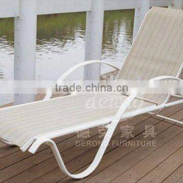 White leisure beach chair