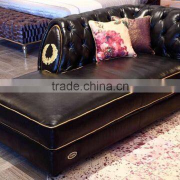 Classic Royal European Contemporary Style Pure Black Office Table Set With Bookcase BF11-01234c photo-6