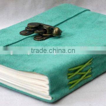 Handmade Vintage Soft Leather Journal With Clasp photo-3