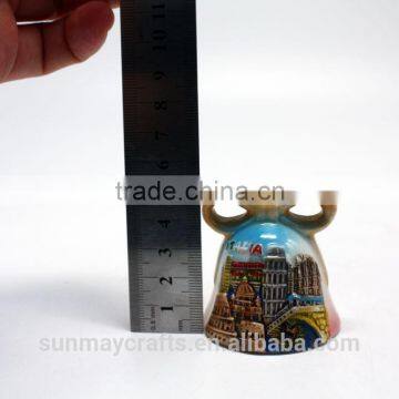 Wholesale Custom High Quality ITALIA Souvenir Ceramic Bell for Sale photo-4