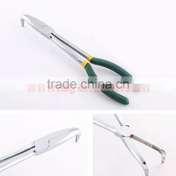 11" 280mm Auto Pliers Carry Pouch Auto Pliers Long Reach 45-Degree Bent Long Nose Pliers photo-6