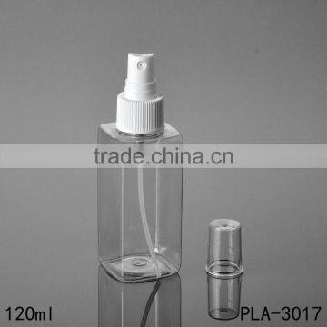 2017 Hot New Products Cosmetic Fragrance Perfume Cosmetic Toner Clear Empty 120ml Biodegradable Plastic Mist Spray Bottle photo-2