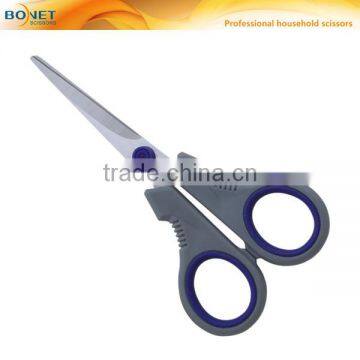 S34001 LFGB Certificated 5-1/2" universal household sharp edge plastic Handle scissors