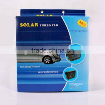 1W Solar Power Car Fan Auto Vent With Seperately Solar Panel photo-4