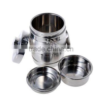 China Metal Ice Bucket Manufacture OEM Insulated Ice Bucket Stainless Steel Mini Ice Bucket With Lid photo-5