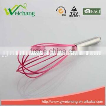 WCR042 Good Quality Egg Whisk Silicone Wire Whisk, Egg Frother, Milk & Egg Beater Blender 12" Hot Sales photo-3