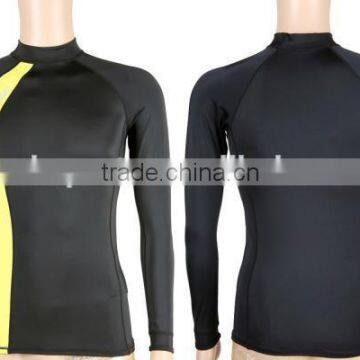 Black compression running shirts