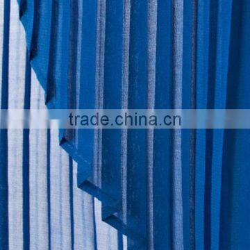 Women Plus Size Clothing Factory Ladies New Model Charming Blue Long Skirt Plain Dyed Summer Sexy Maxi Chiffon Skirt photo-4