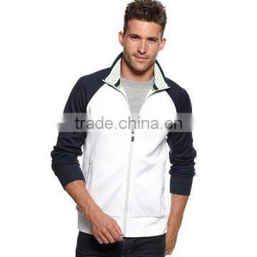 Latest Custom Fashion Polyester Fleece Track Jacket