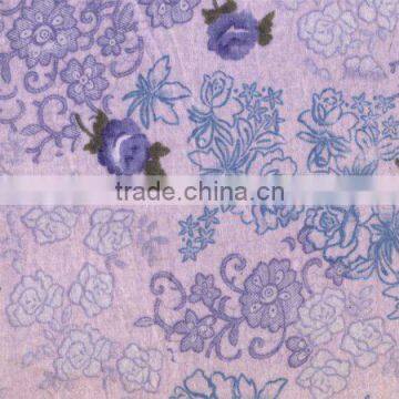 Rayon plain print fabric, viscose / rayon fabric