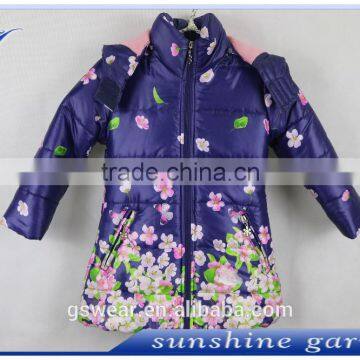 Fashionable Design Chirldren Girl Winter Coats