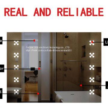 backlit led light mirror,lighting fixture for bathroom mirror,led mirror