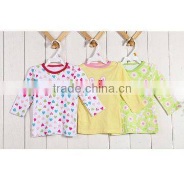 Wholesale Baby Clothing Korean Style Long Sleeve Baby T-shirt photo-3