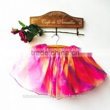Rainbow Tutu Skirts Glitter Tutu Trimmed Tutu Skirts photo-6