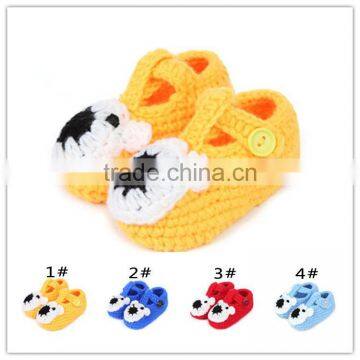 Cartoon Little Bear Style Free Crochet Pattern Baby Shoes photo-6