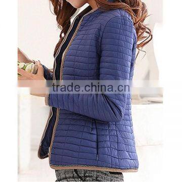 2015 Hot Sell Lady Outdoor Thin Suit Style Cotton Jacket photo-3