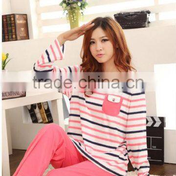 Made In China Long Sleeves Cotton Lady Pajama photo-2
