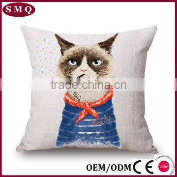Wholeasale Custom Animal Sublimation Cute Pillow Case Decorative photo-5