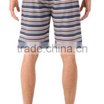 High Quality China Manafacturing Wholesale Stripped Sweat Shorts in Hot Season photo-3